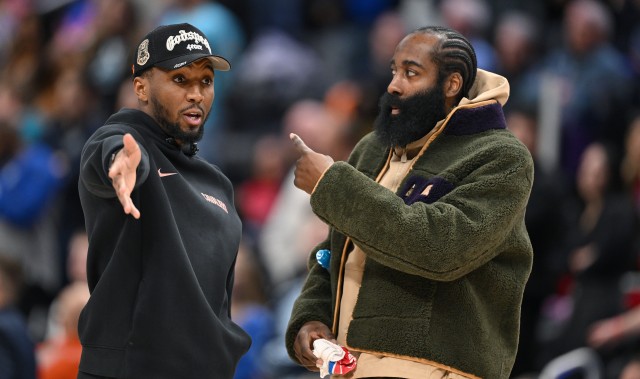 开云体育-米切尔&amp;哈登不打！ESPN胜率预测：骑士92.8%占绝对优势 奇才7.2%